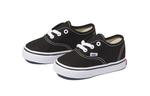 Кроссовки Vans Authentic Toddler 'Black White' - фото 3