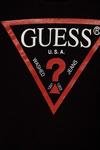 Детская хлопковая толстовка Guess, черный - фото 2