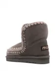 Угги с нашивкой-логотипом Mou, серый - фото 3