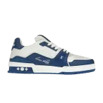 Кроссовки Louis Vuitton Trainer Low, синий - фото