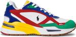 Кроссовки Polo Ralph Lauren Mens Trackster 275, Multi/White - фото