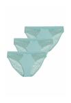 Брифы Marks & Spencer 3PACK SOFT KNICKERS, Teal - фото