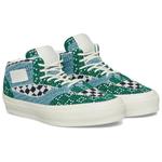 Кроссовки otw half cab reissue 33 'green engineered knit' Vans, зеленый - фото 3