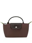 Мини-сумка Le Pliage Longchamp, коричневый - фото