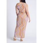 Женское платье plus size с принтом из сетки Eloquii - фото 3