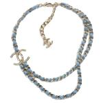 CHANEL 25P Spring Summer Necklaces Unisex Blue - фото 5