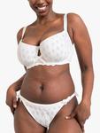 Трусики танга Flora Curvy Kate, White - фото 3
