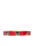 Браслет T-STRIPE BANGLE Tory Burch, красный - фото 4