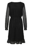 Платье Cream CRDANIKA LS LACE DRESS, Pitch Black/Black - фото 6