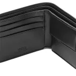 VERSACE Barocco Polyamide Wallet Men's Black - фото 5