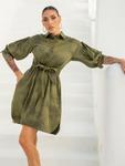 Платье JIORO ESSENTIALS, оливковый - фото 2