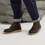 Мужские Ботинки среднего размера, коричневые Cat - фото 5