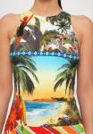 Платье Alice + Olivia PANIA RACER NECK, Island Dreams/Multi-Coloured - фото 7