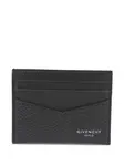 Кожаный картхолдер Givenchy, черный - фото