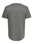 Футболка Only & Sons Regular fit ONSMatt, дымчато-серый - фото 3