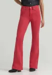 Джинсы-Клеш lainey Wrangler, Washed Red - фото