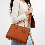 COACH Кожаная сумка тоут через плечо - фото 5