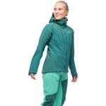 Женская куртка из софтшелла Tind Bergans, зеленый - фото 4