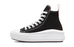Chuck Taylor All Star Move Platform Черный Розовый Соль GS Converse - фото