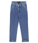 Джинсовые брюки-чинос Mini Rodini, синий - фото