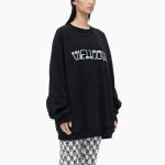 Свитшот унисекс WE11DONE черный - фото 9