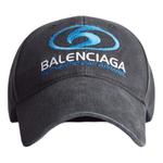 Бейсболка surfer cap 'black blue' Balenciaga, черный - фото
