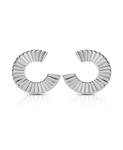 Серьги-веера, создающие эффектный образ ETTIKA, Silver - фото