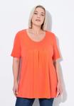 Базовая футболка Ulla Popken, коралловый - фото
