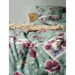 Постельное белье Irisette «Playa 8580», мягкое и дышащее, зеленый - фото 4