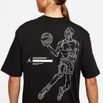 Топ Nike AS M J 23ENG SS Crew Black - фото 4