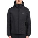 Пуховик мужской Prada Logo, черный - фото 6