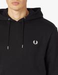 Базовая толстовка с капюшоном Fred Perry, черный - фото 4