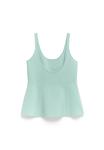 Топ ADOLFO DOMINGUEZ Top, Sea Water Green/Light Green - фото 6