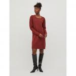 Платье с длинным рукавом Vila Ril 14042768, коричневый - фото