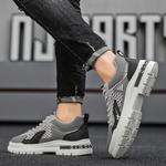 Низкие кеды для скейтбординга мужские бело-серые Binary - фото 10