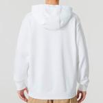 Толстовка Nike Club Pullover Hoodie 'White', белый - фото 4