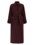 Пальто 'Albata1234' MAX MARA, бордовый - фото
