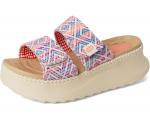 Сандалии Hey Dude Delray Slide Surf Baja, цвет Blue/Pink/Multi - фото 7
