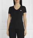 Футболка GUESS VN MINI TRIANGLE Slim Fit, черный - фото