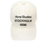 Карлий кэп Acne Studios, dusty белый - фото 2
