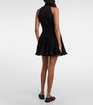 Мини-юбка с высокой посадкой Alaïa, черный - фото 3