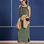 Женское платье-комбинация Champion, зеленый - фото 9