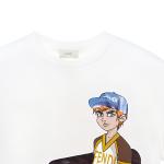 Детская футболка FENDI, белый - фото 5