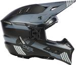 Шлем для мотокросса EX-SRS Hitch Oneal, черный матовый/серый - фото 4