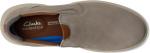 Кроссовки Clarks Bradley Ease, Light Grey Nubuck - фото 2