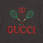 Gucci Детская толстовка, черная и серая - фото 5