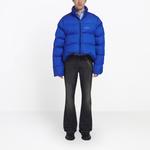 Пуховик унисекс Balenciaga, синий - фото 4