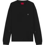 Джемпер Hugo с логотипом HUGO BOSS, черный - фото