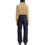Logo Patch Wide Leg Jeans Carhartt WIP, синий - фото 6
