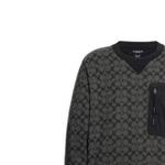 COACH Свитшот мужской серый SS23 - фото 6